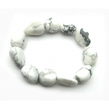 Nugget-Armband große Steine Magnesit 16 - 20 mm