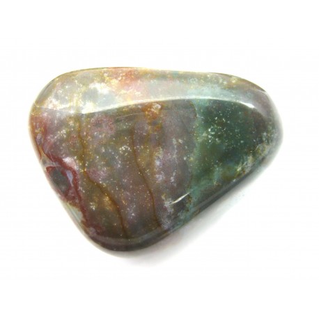 Trommelstein Chalcedon bunt 1 Stück