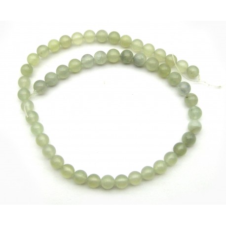 Strang Kugeln Serpentin (China) 8 mm (38cm)