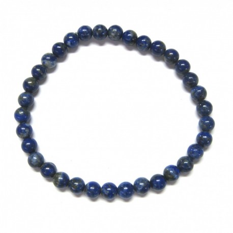 Kugel-Armband Lapislazuli AB 6 mm