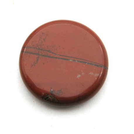 Scheibe Jaspis rot 3 cm