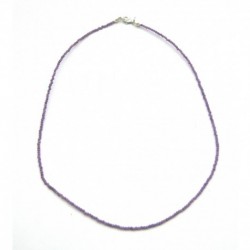 Kugel-Kette Phosphosiedrit (stabilisiert) facettiert 2 mm 45 cm lang