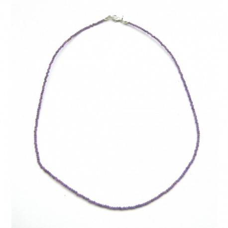 Kugel-Kette Phosphosiedrit (stabilisiert) facettiert 2 mm 45 cm lang