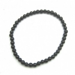 Kugel-Armband Spinell schwarz 4 mm