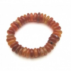 Scheiben-Armband Carneol (erhitzt)