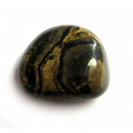 Trommelstein Marmor Stromatolith- 1 Stück
