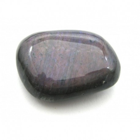 Scheibenstein Labradorit grau-oliv mit Pink- oder Blauschimmer 4 - 6 cm