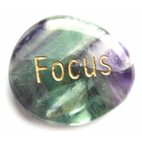 Wunscherfüllungs-Stein Focus Fluorit