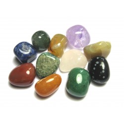 Trommelstein Mix Asien 1 Kg