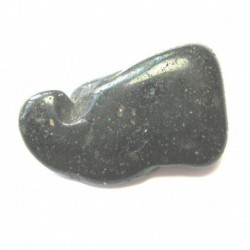 Trommelstein Opal schwarz 1 Stück