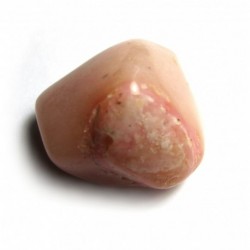 Trommelstein Opal pink A 1 Stück