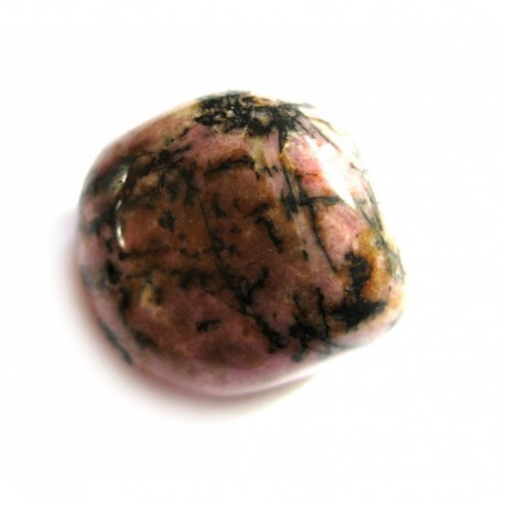 Trommelstein Rhodonit in Matrix B 1 Stück