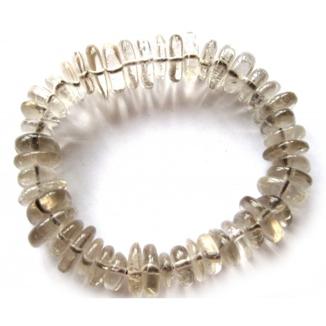Scheiben-Armband Rauchquarz