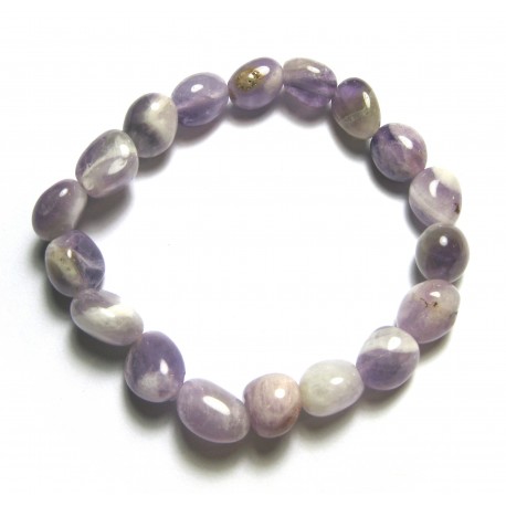 Nugget-Armband klein Amethyst