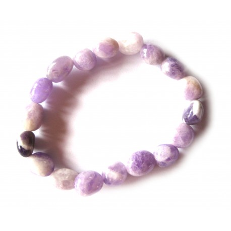 Nugget-Armband klein Amethystquarz