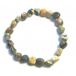 Nugget-Armband klein Ozean-Achat (Chalcedon)