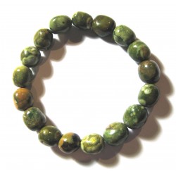 Nugget-Armband klein Rhyolith Augen