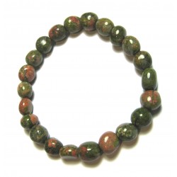 Nugget-Armband klein Epidot Unakit