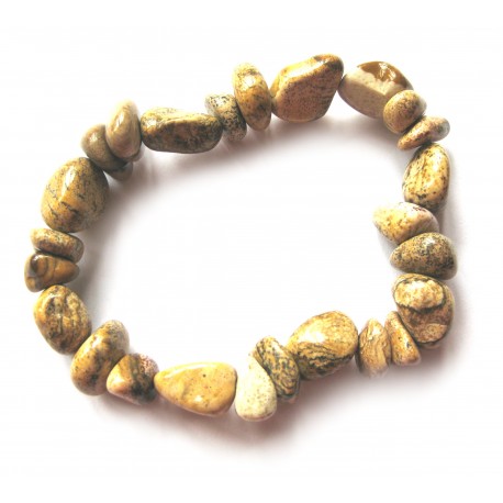 Nugget-Armband klein Marmor Landschafts