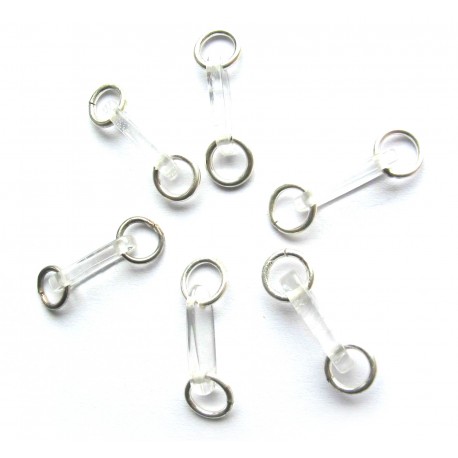 Kettenunterbrecher 925er Silber einfach VE 6 Stück