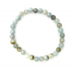 Kugel-Armband Aquamarin 6mm