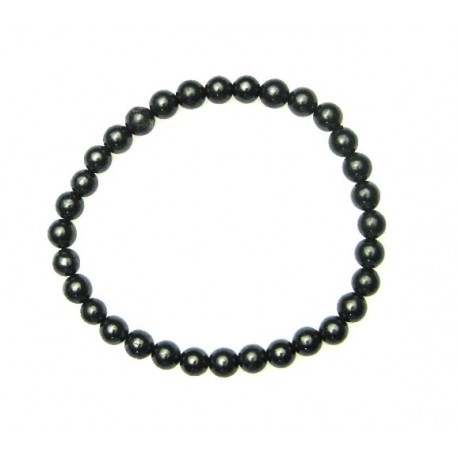 Kugel-Armband Schungit 6 mm