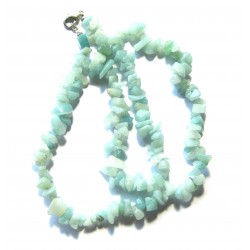 Splitterkette Amazonit 45 cm