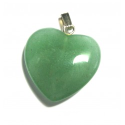 Herz 20 mm Aventurinquarz grün