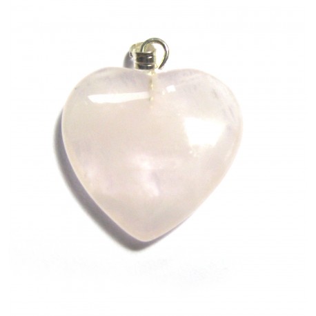 Herz 20 mm Rosenquarz