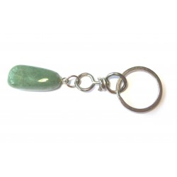 Schlüsselanhänger Trommelstein Aventurin