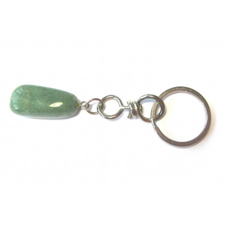 Schlüsselanhänger Trommelstein Aventurin