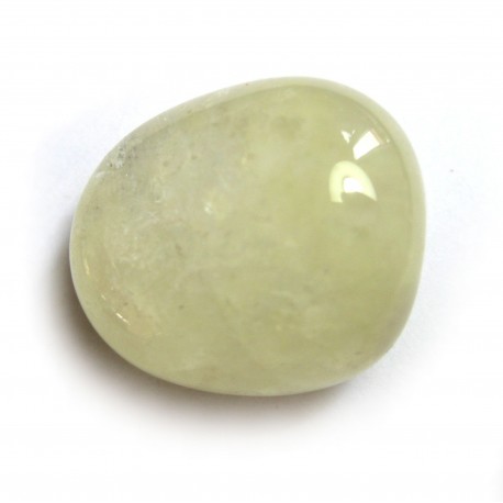 Trommelstein Schwefelgelber Quarz 100 g