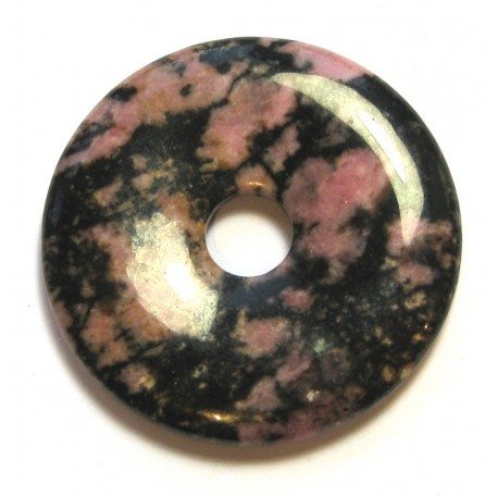 Donut Rhodonit in Matrix 40 mm