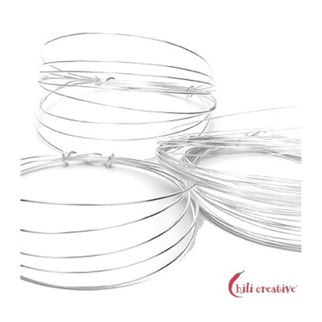 Draht 0,5 mm Silber VE 5m