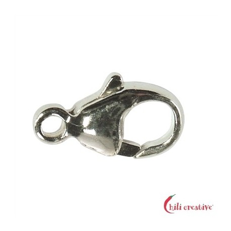 Karabiner feste Öse 13 mm Silber VE 100 Stück