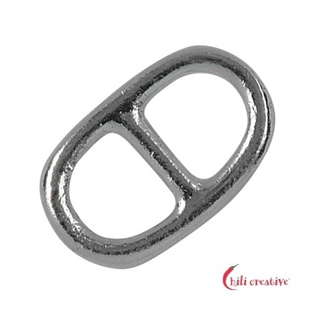 Achterverschluss zum Verschieben auf Lederband 13 mm