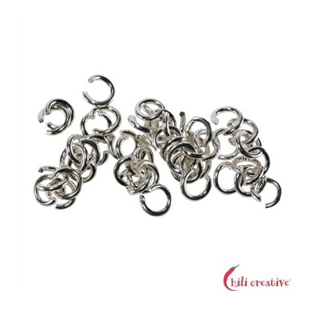 Biegering 4 mm Silber VE 62 Stück