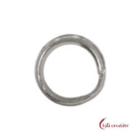 Spaltring 6 mm Silber VE 40 Stück