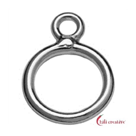 Doppelöse 8 mm Silber VE 12 Stück