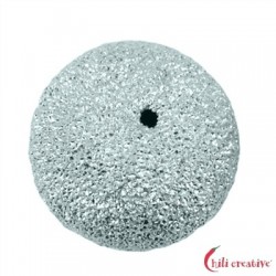 Kugel 3 mm Silber diamantiert VE 89 Stück