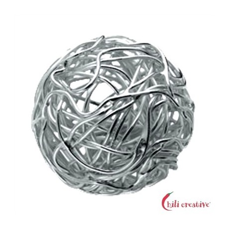 Draht-Kugel 16 mm Silber 1 Stück