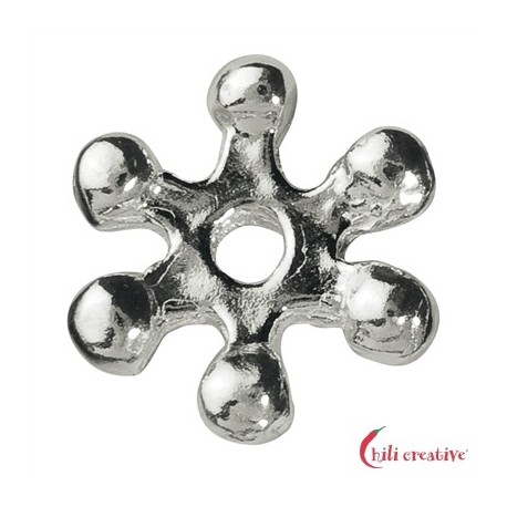 Kugel-Stern 7 mm Silber VE 24 Stück