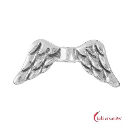 Flügel Engel 18 mm Silber VE 4 Stück