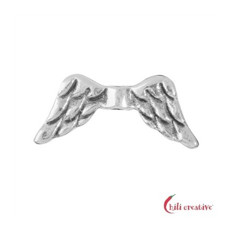 Flügel Engel 15 mm (klein) Silber VE 4 Stück