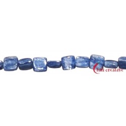 Strang Quader gerundet Disthen (blau) stabilisiert 6 x 6 mm