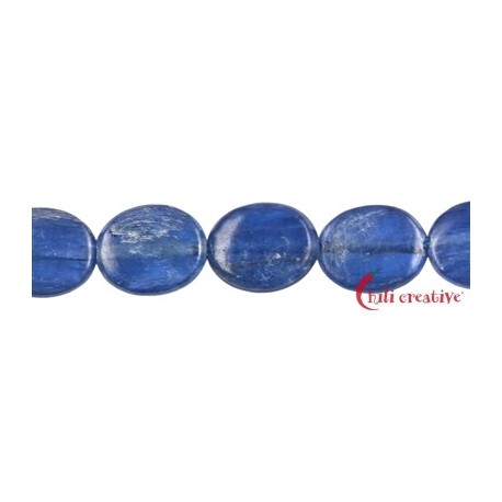 Strang Linse Disthen (blau) stabilisiert AAA 10 x 8 mm