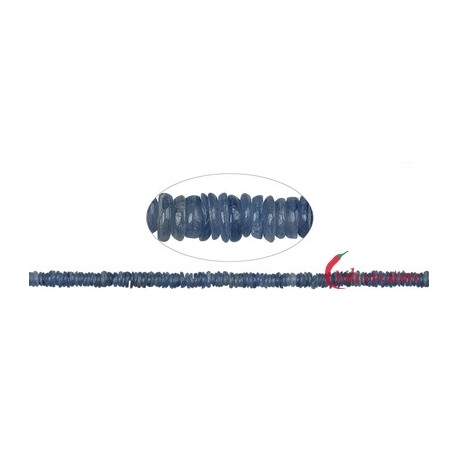 Strang Button Disthen (blau) stabilisiert AA 2-3 x 5 mm