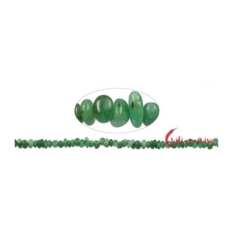 Strang Splitter Smaragd 2-4 x 5-10 mm