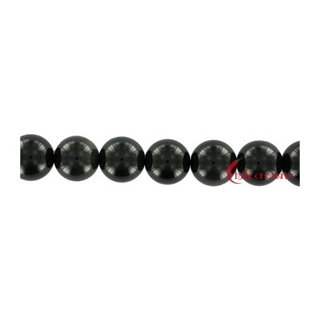 Strang Kugel Obsidian Regenbogen 12 mm