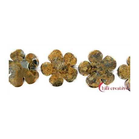 Strang Blüte Bronzit (Ferro-Enstatit) 30 mm